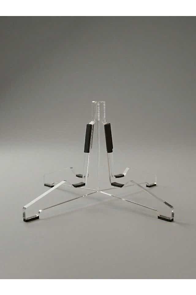 KLS01 Klarnet Standı Şeffaf Süngerli