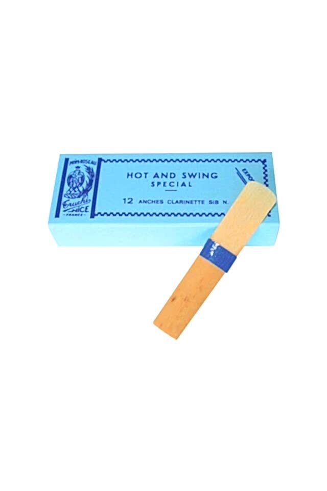 Mavi Kuşak Klarnet Kamışı 12'li Kutu 1.5 (Klarnet Standı Hediye)