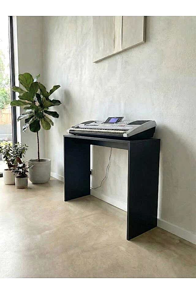 Montavo Ahşap Org Sehpası (CT-X700 CT-S300 PS98 / PS68 / NEM-3100 Uyumlu) — Siyah