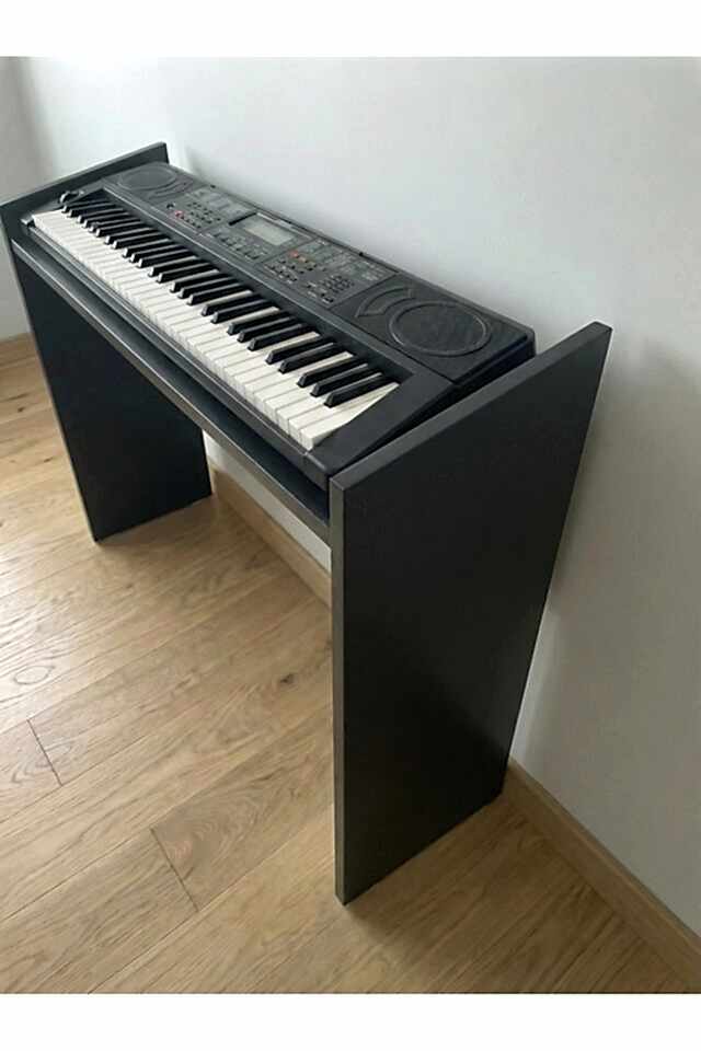 Montavo Ahşap Org Sehpası (CT-X700 CT-S300 PS98 / PS68 / NEM-3100 Uyumlu) — Kahverengi