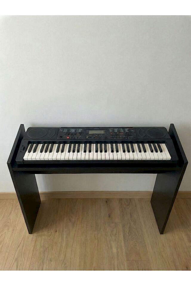 Montavo Ahşap Org Sehpası (CT-X700 CT-S300 PS98 / PS68 / NEM-3100 Uyumlu) — Kahverengi