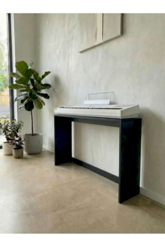 Montavo Piyano Sehpası Siyah (PS-35 / PLX-80WH / JDP-8830 Uyumlu)