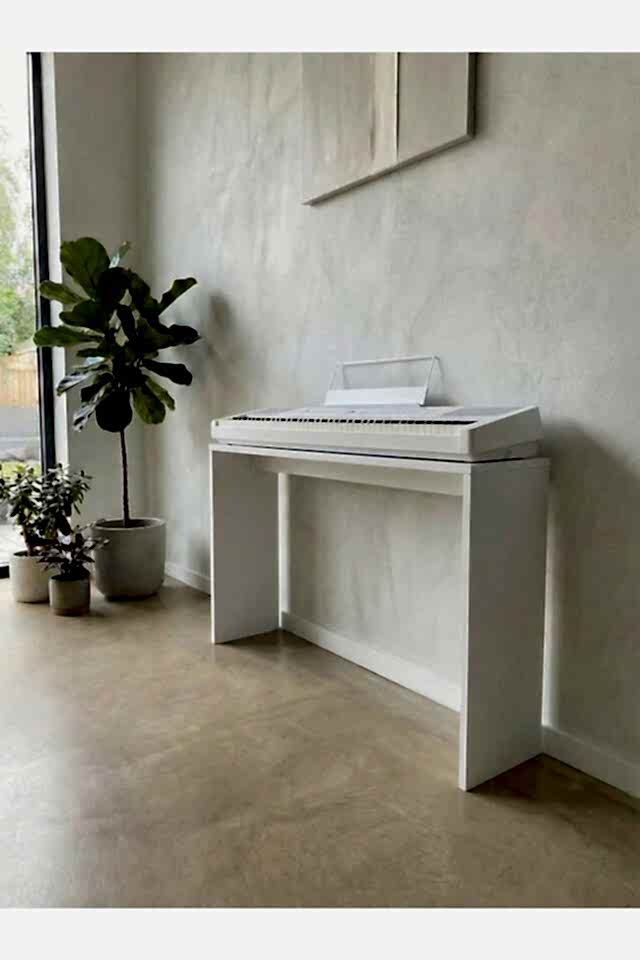 Montavo Piyano Sehpası Beyaz (PS-35 / PLX-80WH / JDP-8830 Uyumlu)