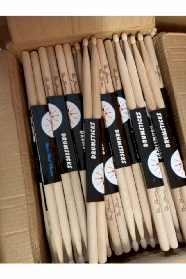 2 Çift 5a Model Rhtym Bateri Ve Trampet Bageti-2 Çift Birden