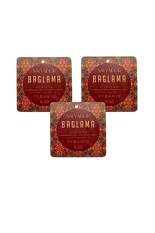 Premium 0.20 Uzun Sap Bağlama Teli (3 Takım)