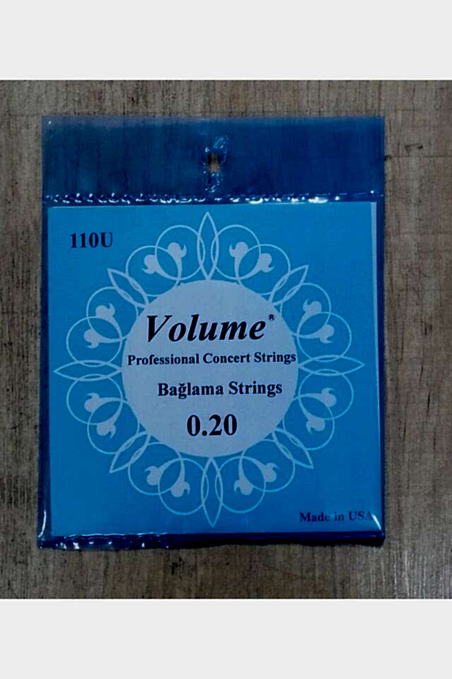 110U Uzun Sap Elektro Bağlama Teli 0.20 Concert Serisi - Profesyonel Konser Teli