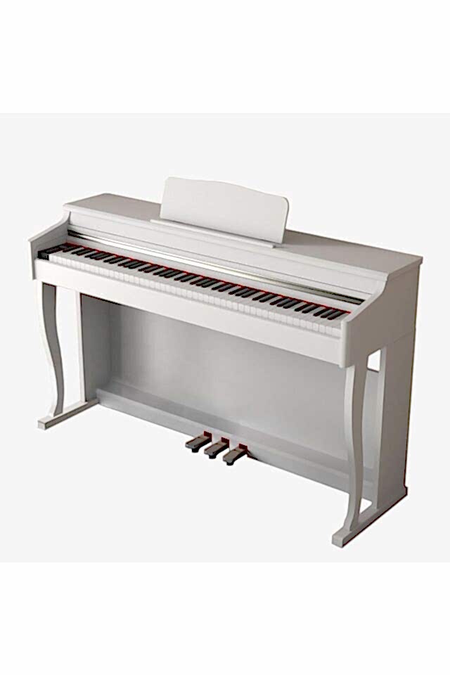 BAVYERA SP080 Dijital Piyano Beyaz (Tabure + Kulaklık Hediyeli)