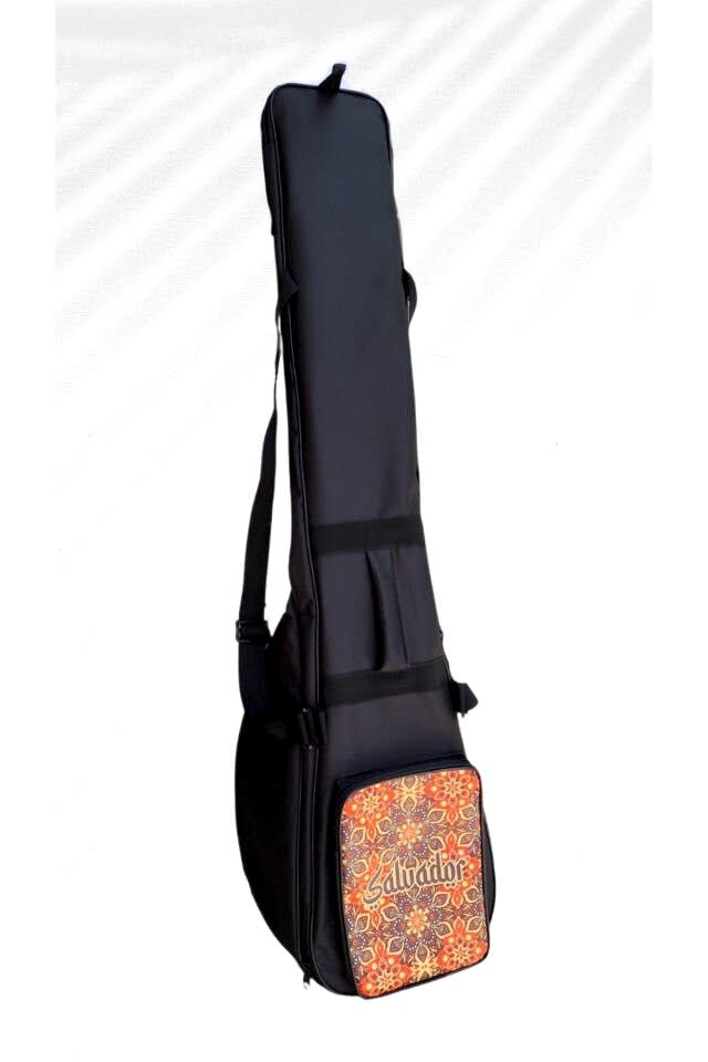 Saz Kılıfı Bağlama Kılıfı Korumalı Kalın Kılıf Kısa Sap Saz Kılıfı Cep Detaylı