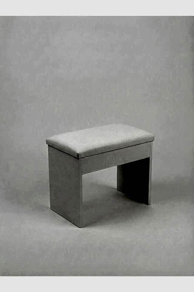 Montavo Sandıklı Piyano Taburesi Beyaz