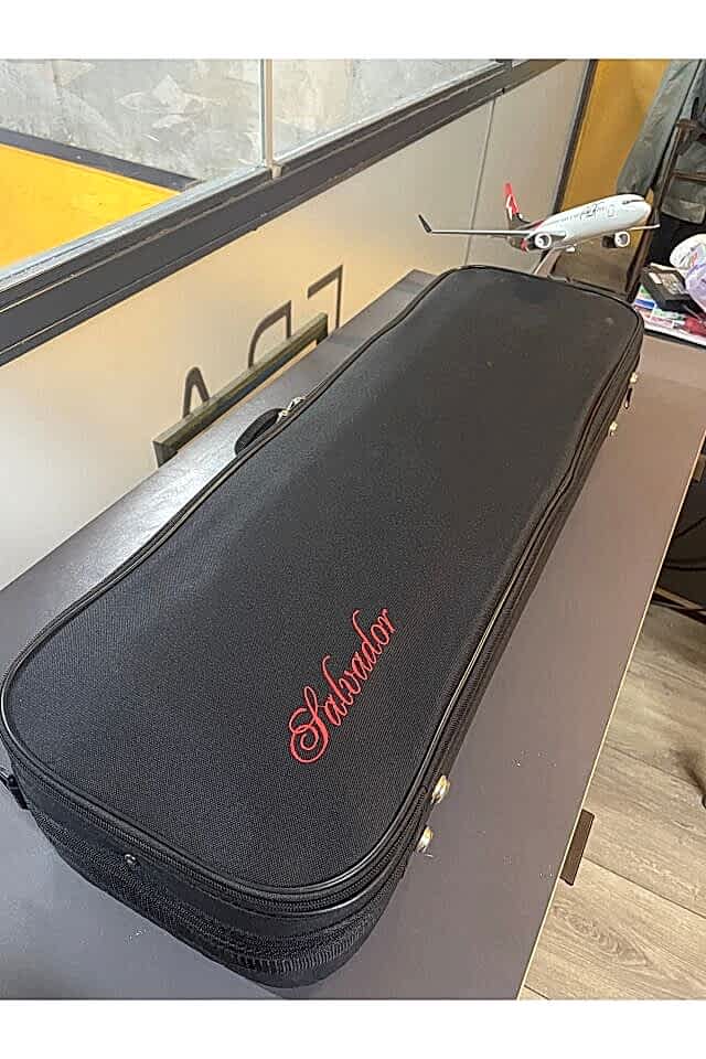 Profesyonel 4/4 Kare Kutu Gül Klavye Parlak Cila Keman