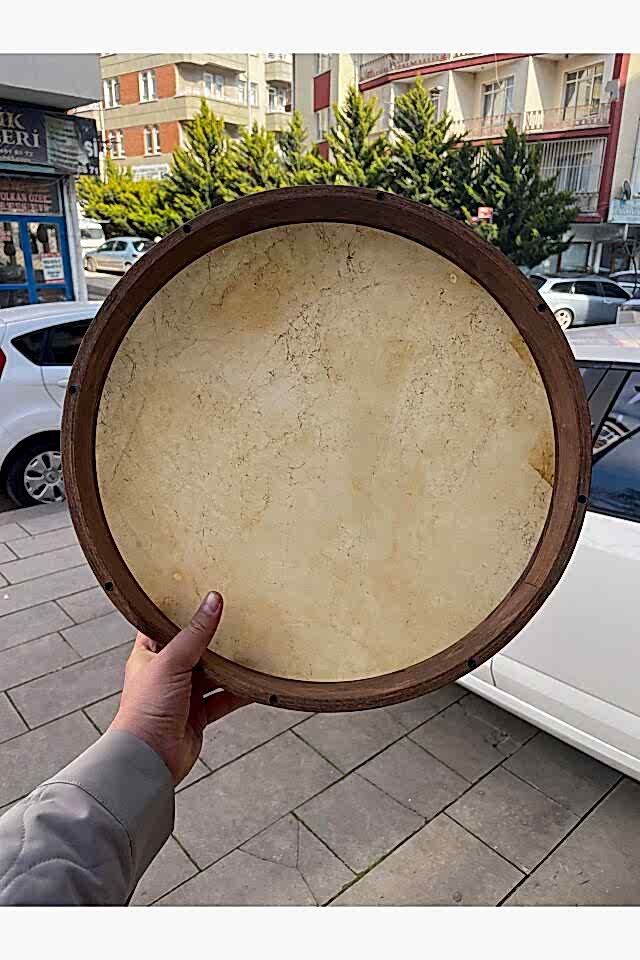 Akortlu Hayvan Derili Bendir 42 cm (Kılıf Hediyeli)