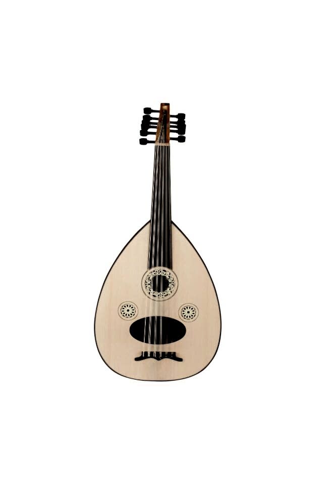 Yanıklar - El Yapımı Jak Girişli Ud