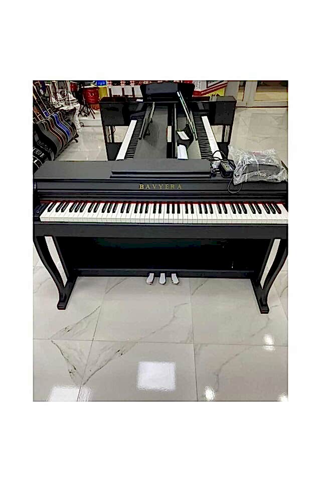 BAVYERA SP064 Dijital Piyano Siyah (Tabure Hediyeli)