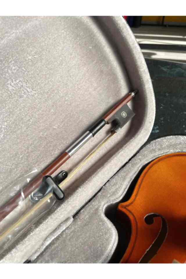 GLP068 Profesyonel 4/4 Abanoz Klavye Parlak Cila Keman